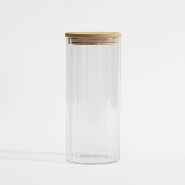 Kuchynská nádoba s bambusovým vekom 1000 ml