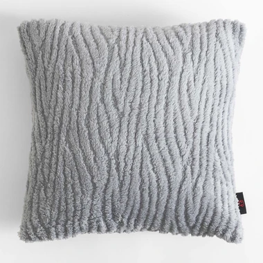 Obliečka na vankúš v sivej farbe ALPEN 45x45 cm