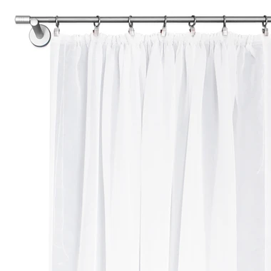 Záclona krepová DIANA s riasiacou páskou 130x160 cm