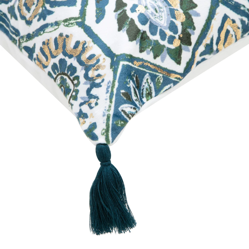 Obliečka na vankúš orientálna biela LORIENT 45 x 45 cm