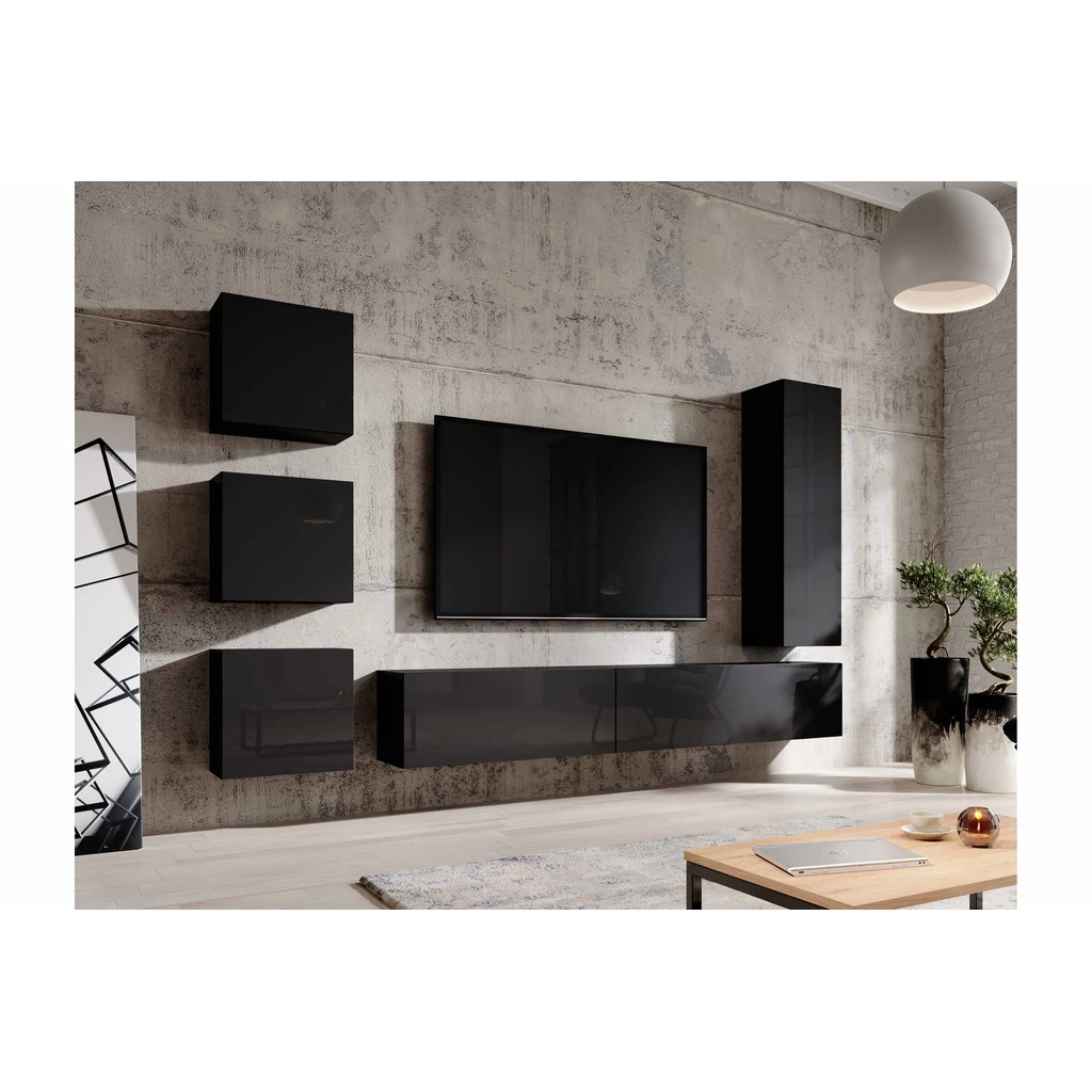 Závesná skrinka VIVIEN 05 ČIERNA