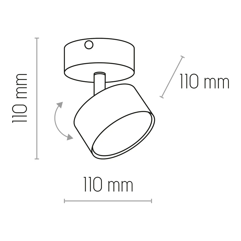 Nástenné svietidlo CLARK 3394