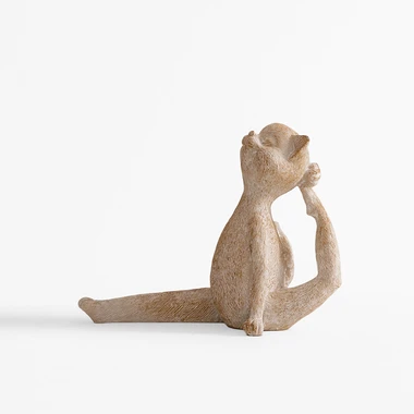 Dekoratívna figúrka, mačka, 14 cm, MIX