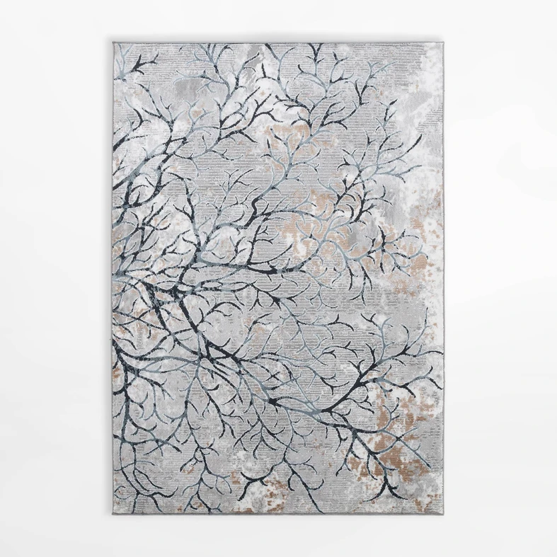 Sivo-modrý koberec MONTENEGRO, 120x170 cm