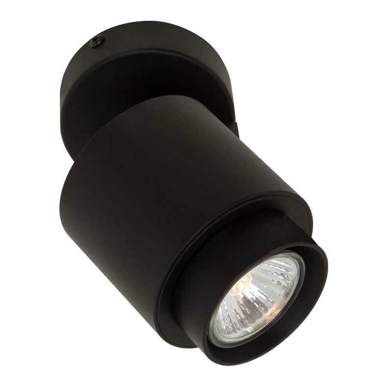 Závesné bodové svietidlo čierne SCOPY1