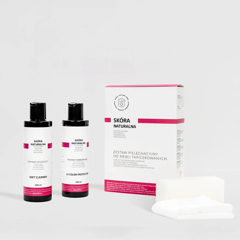 Súprava na ošetrovanie a čistenie hladkej kože