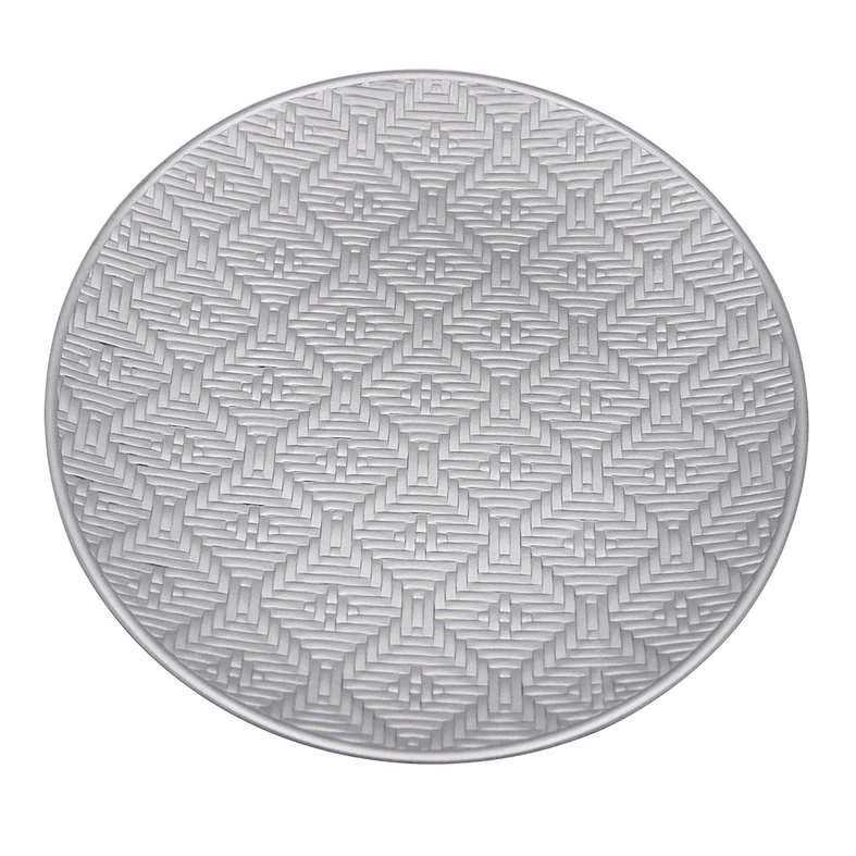 Ozdobný strieborný tanier 33 cm