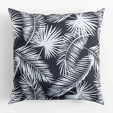 Dekoračný vankúš čierny SAMBA, 45x45 cm