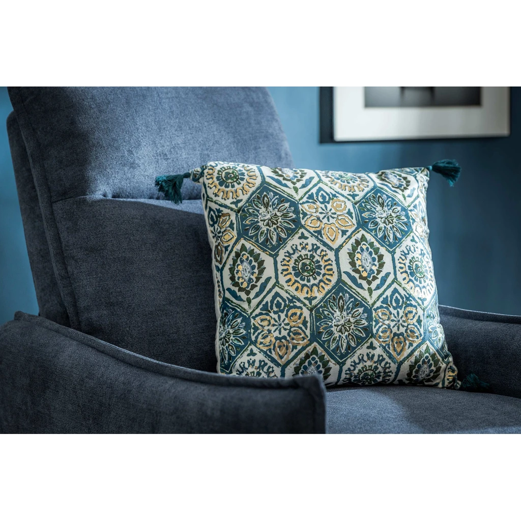 Obliečka na vankúš orientálna biela LORIENT 45 x 45 cm