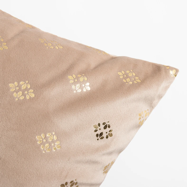 Dekoračná obliečka na vankúš béžová SUSA 45x45 cm