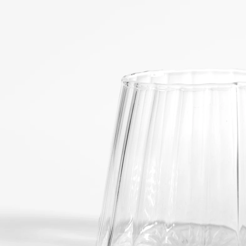 Sklenený hrnček, zúžený smerom hore 350 ml