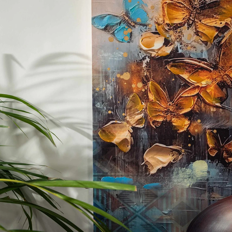 Obraz na plátne ŽENA I 100x100 cm