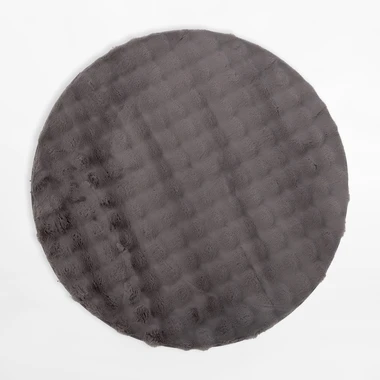 Moderný koberec MODESTO, sivý, 120 cm