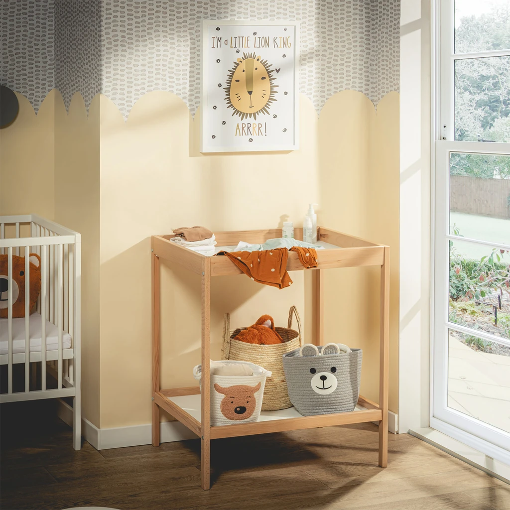 Úložný kôš MEDVEDÍK svetlosivý 22x22x23 cm