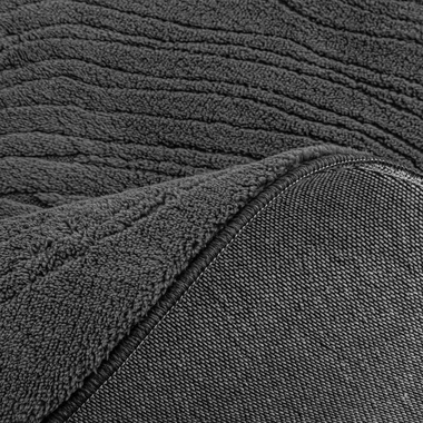 Čierny koberec ACTION, 120 cm