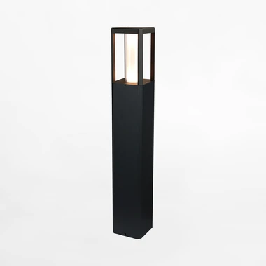 Vonkajšia stojacia lampa LED IP65 čierna URBAN