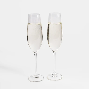Súprava 2 pohárov na šampanské COLUMBA OPTIC 260 ml