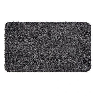 Čierna rohožka s podkladom z TPR 45x70 cm