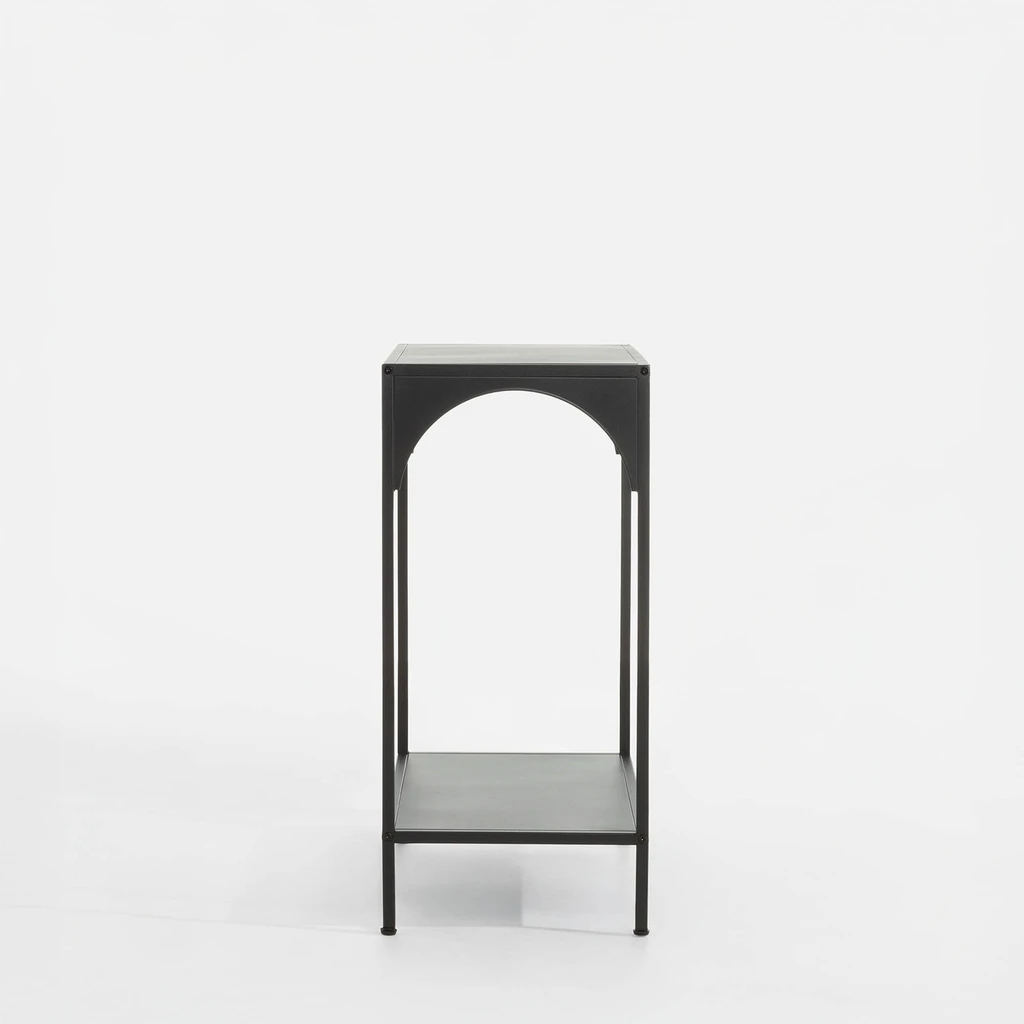 Čierna kovová konzola HOCCA