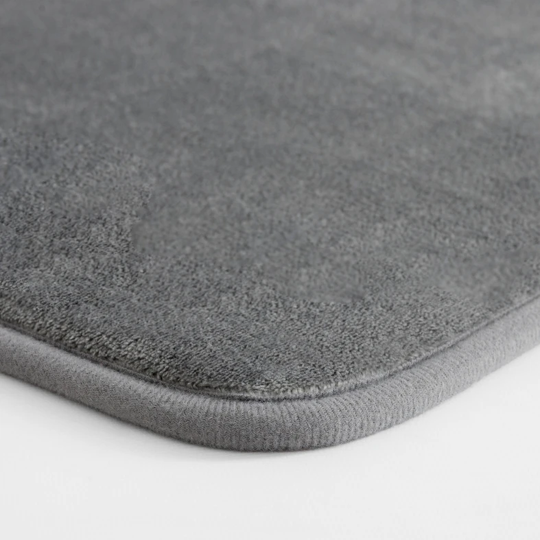 Szary dywanik łazienkowy