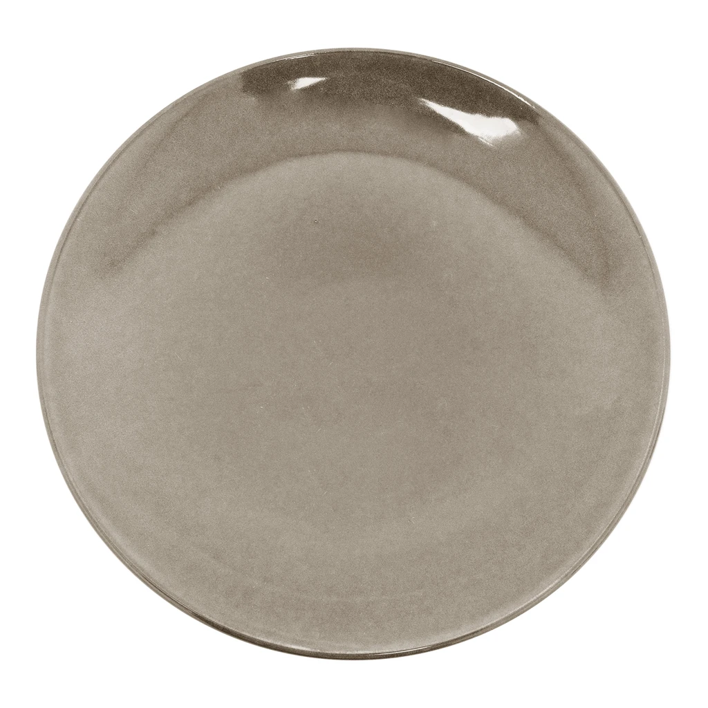 Keramický obedový tanier svetlošedý LUNA 27 cm