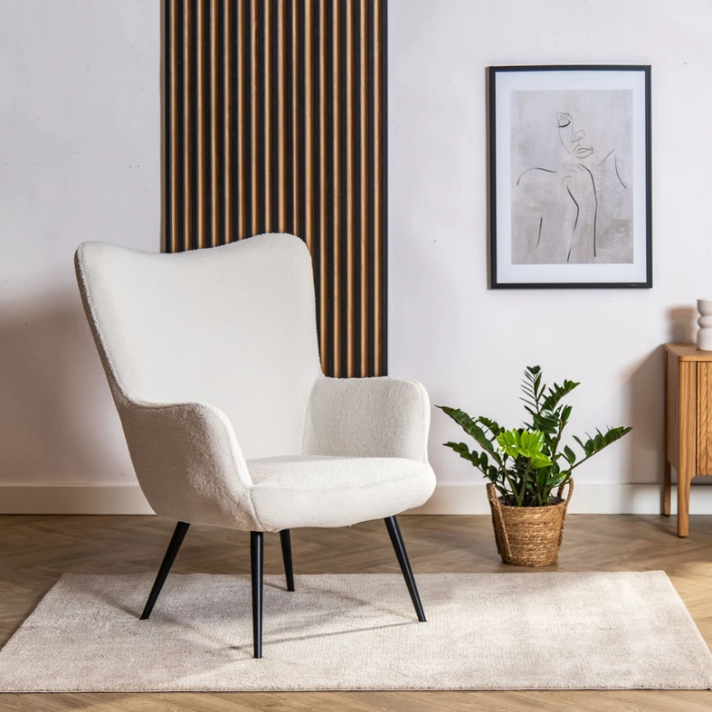 Obraz v čiernom ráme tvár GREY LINEAR 50x70 cm