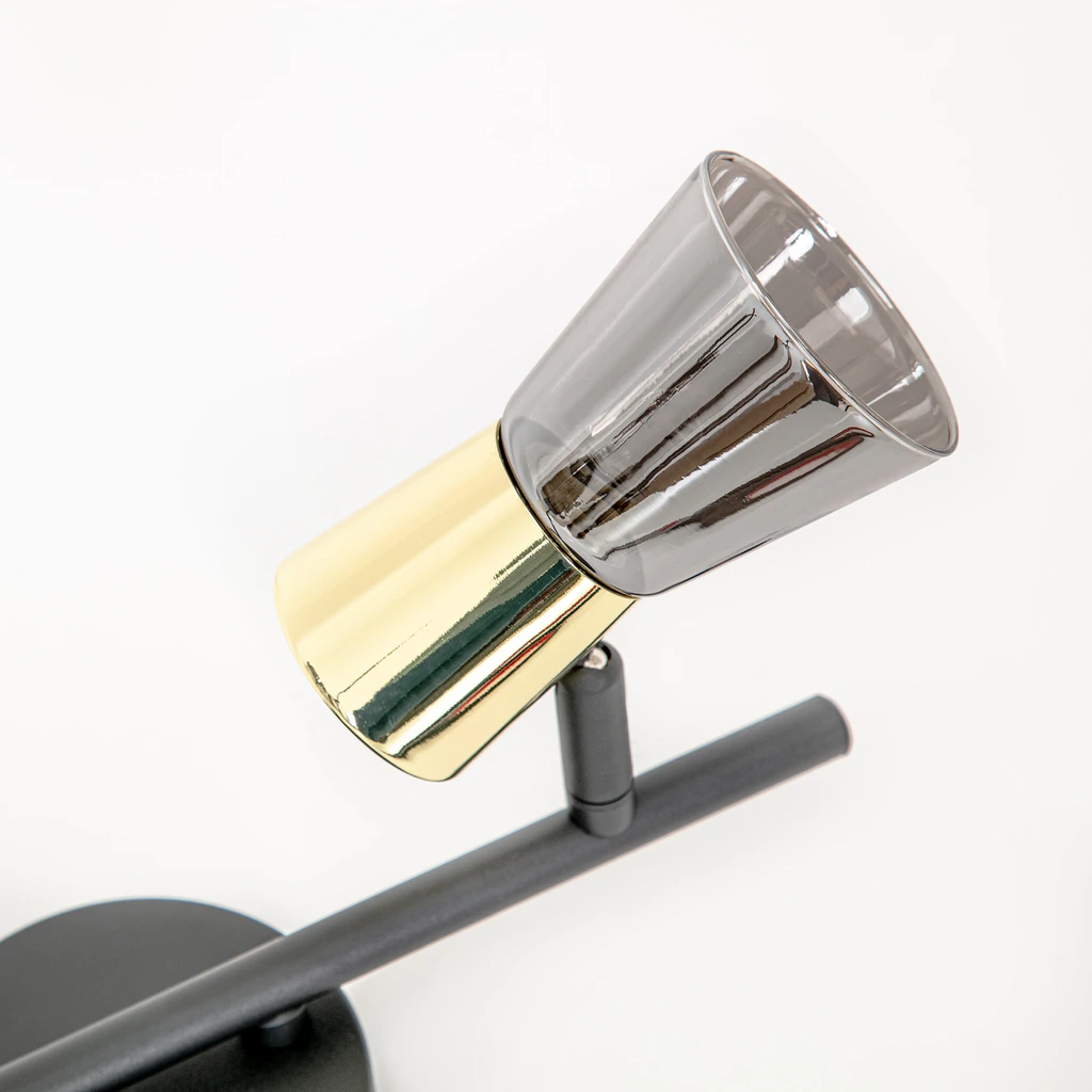 2-bodová čierno-zlatá lišta CENTO