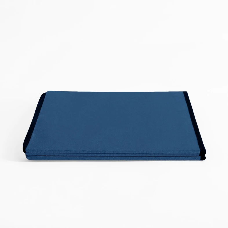 Skladacia taburetka modrý 38x37,5 cm