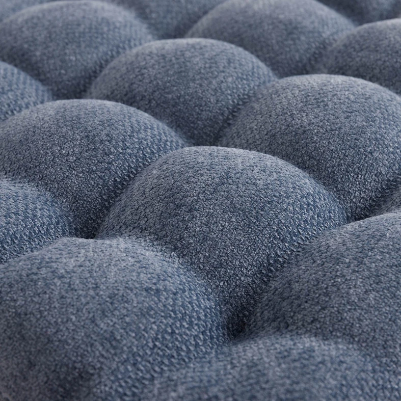 Niebieskie siedzisko na krzesło