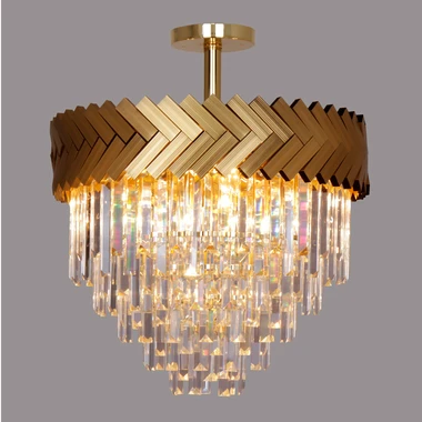 Stropné svietidlo LYON glamour zlaté