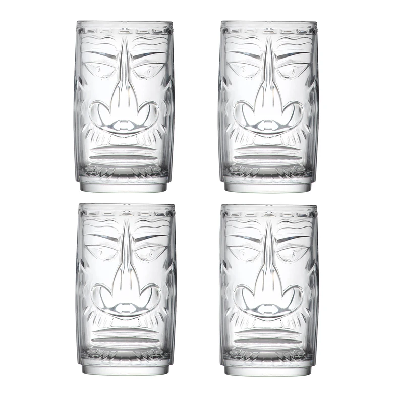 Sada 4 pohárov RCR TIKI SARDINIA 450 ml