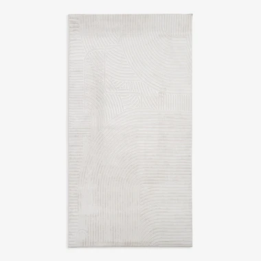 Geometrický koberec MODICA krémový 80x150 cm