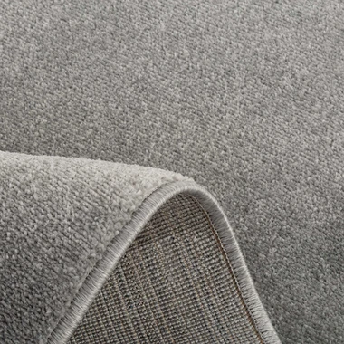 Koberec v striebornej farbe SEVILLA, 80x150 cm