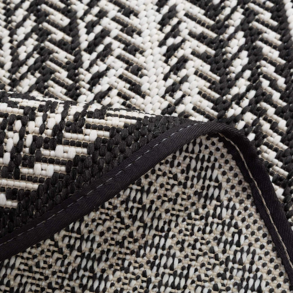 Okrúhly boho koberec GINO 120 cm