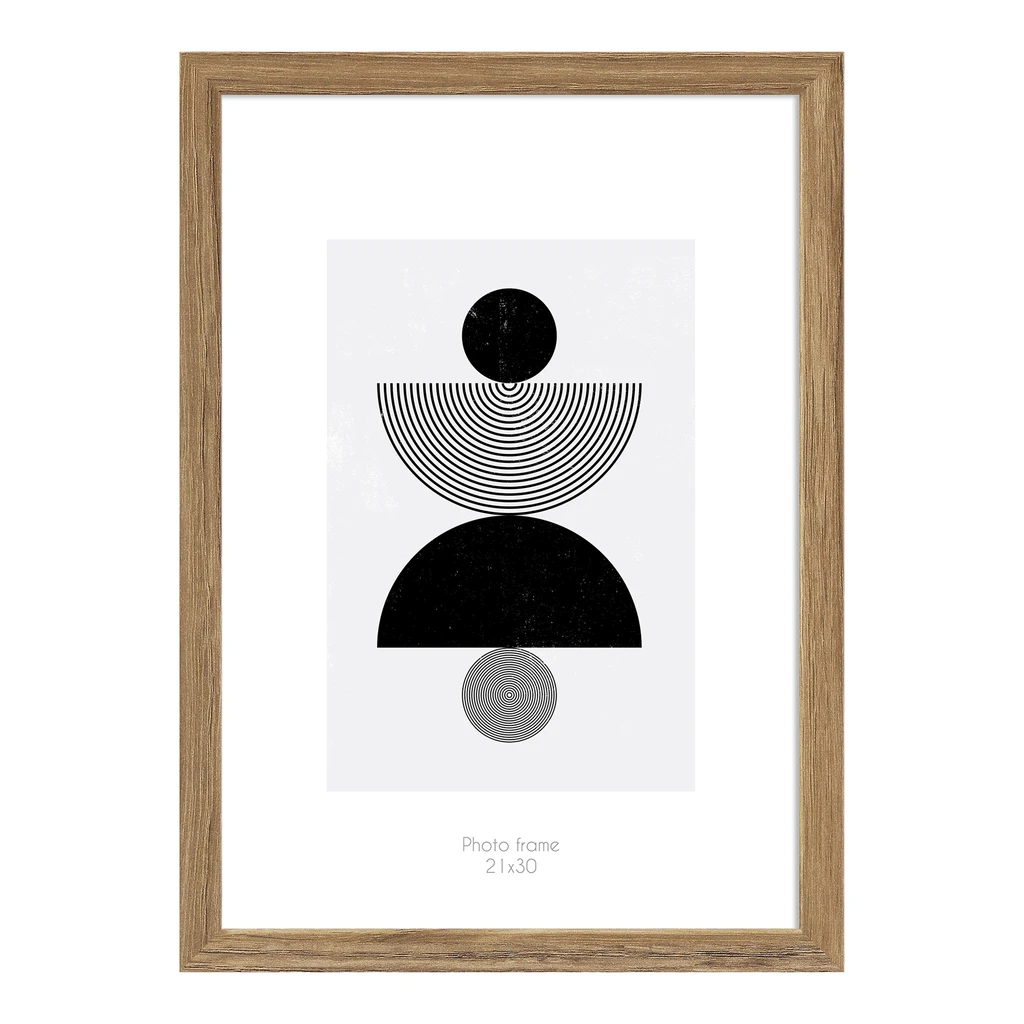 Rámik na fotografiu 21 x 30 hnedý KYOTO