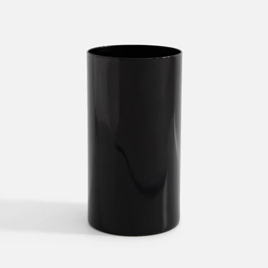 Sklenená váza čierna LUCA 29 cm