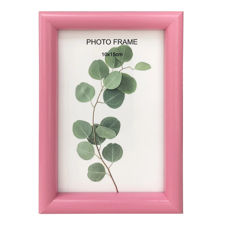 Rám na fotografie 10x15 cm ružový
