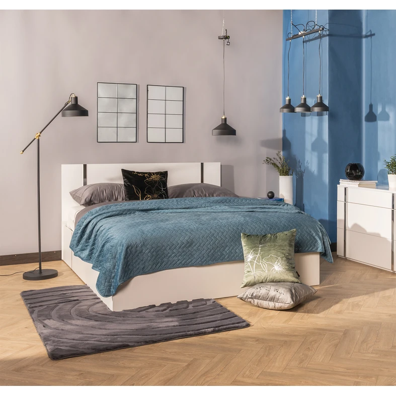 Závesná lampa čierno-zlatá SIGMA I