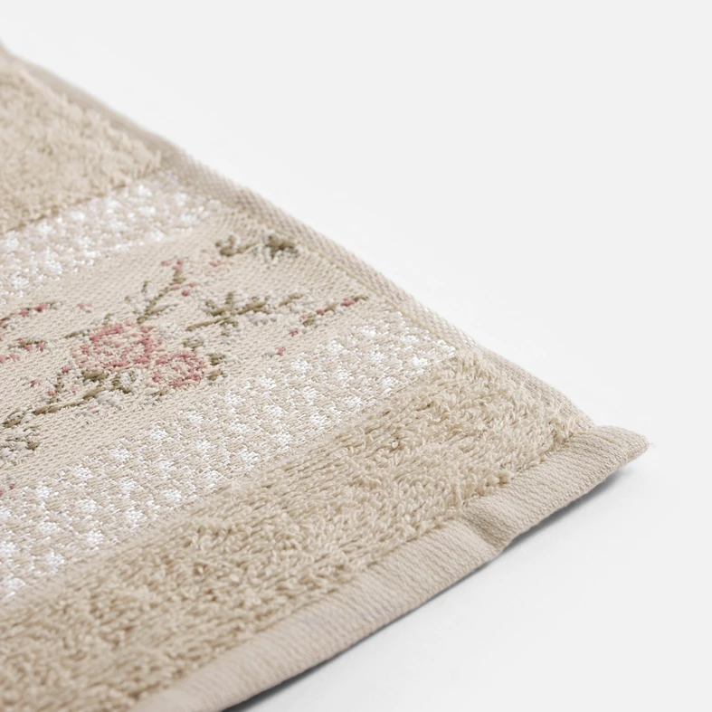 Bavlnený uterák v béžovej farbe PROVENCE 50x90 cm