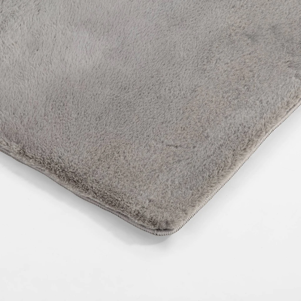 Moderný strieborný koberec RABBIT, 120x160 cm