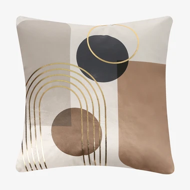 Moderná obliečka na vankúš MODERNO béžová 45x45 cm