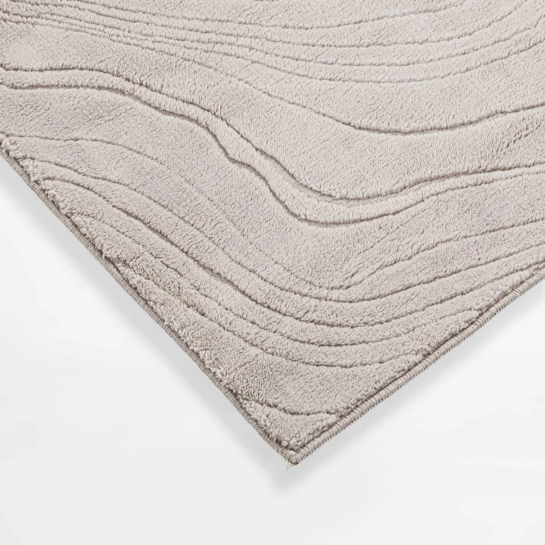 Moderný koberec ACTION, béžový, 80x150 cm