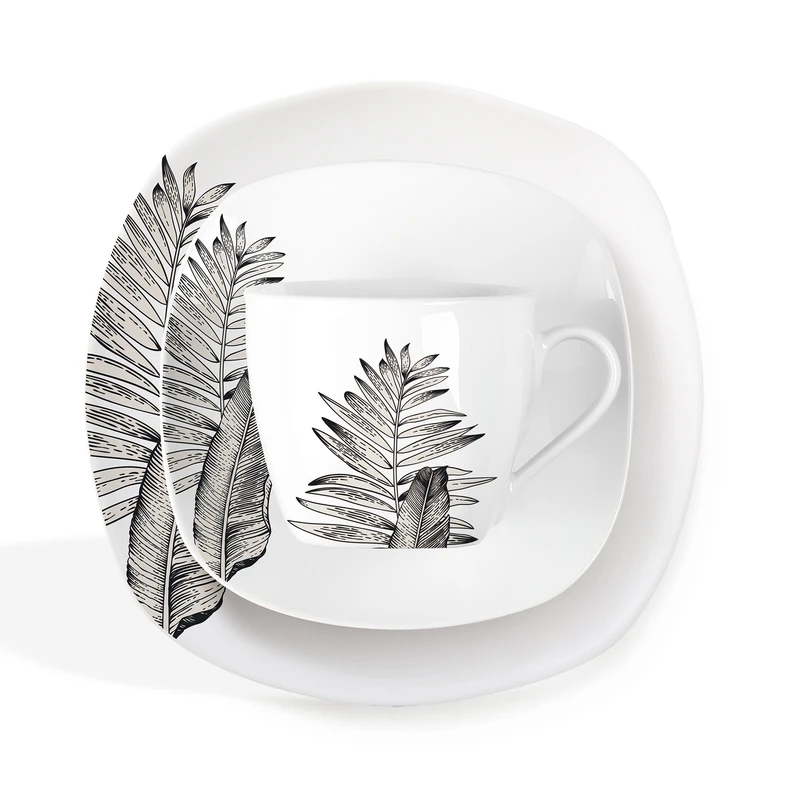 Jedálenská a kávová súprava ZEELAND, 30 dielna