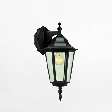 Vonkajšie nástenné svietidlo MOONLIT čierne