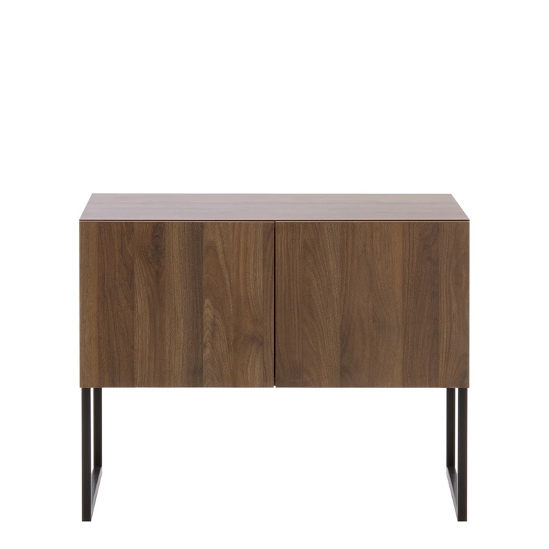 Komoda na lyžinách HAGA, orech