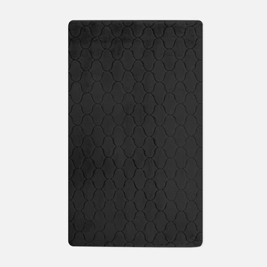 Koberec SENTEZ RABBIT čierny 60x100 cm, mix