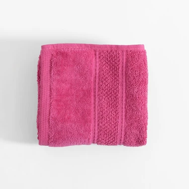 Bavlnený uterák na ruky v amarantovej farbe MARIO 30x50 cm