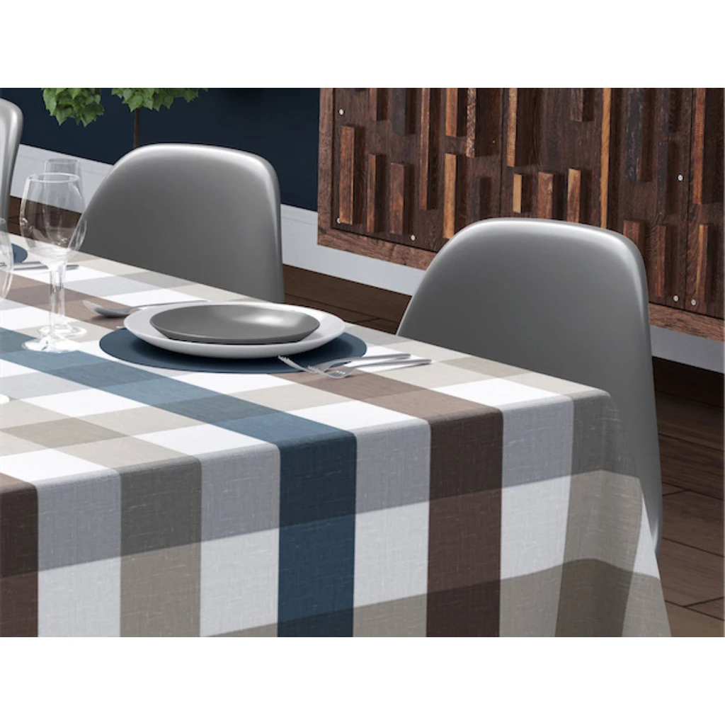 Károvaný obrus 110 x 160 cm