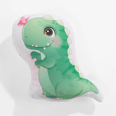 Plyšák DINO S MOTÝĽOM 33x35 cm