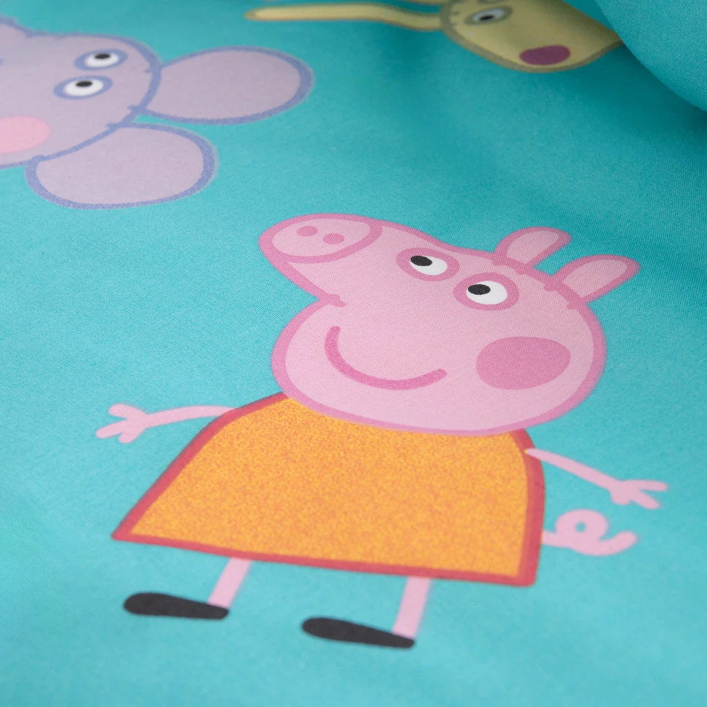 Bavlnené obliečky PEPPA PIG 140x200 cm